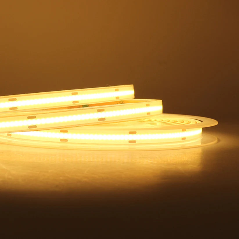 Illuminate Your Space with IP68 Waterproof COB Strip LED Light Bar Led Strips Room
