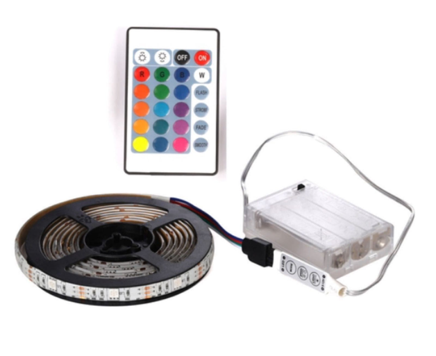 Remote Control Colorful Tv Decoration Background Atmosphere Light Explosion