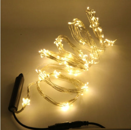 Solar Tree And Rattan Lamp Outdoor Project Lighting