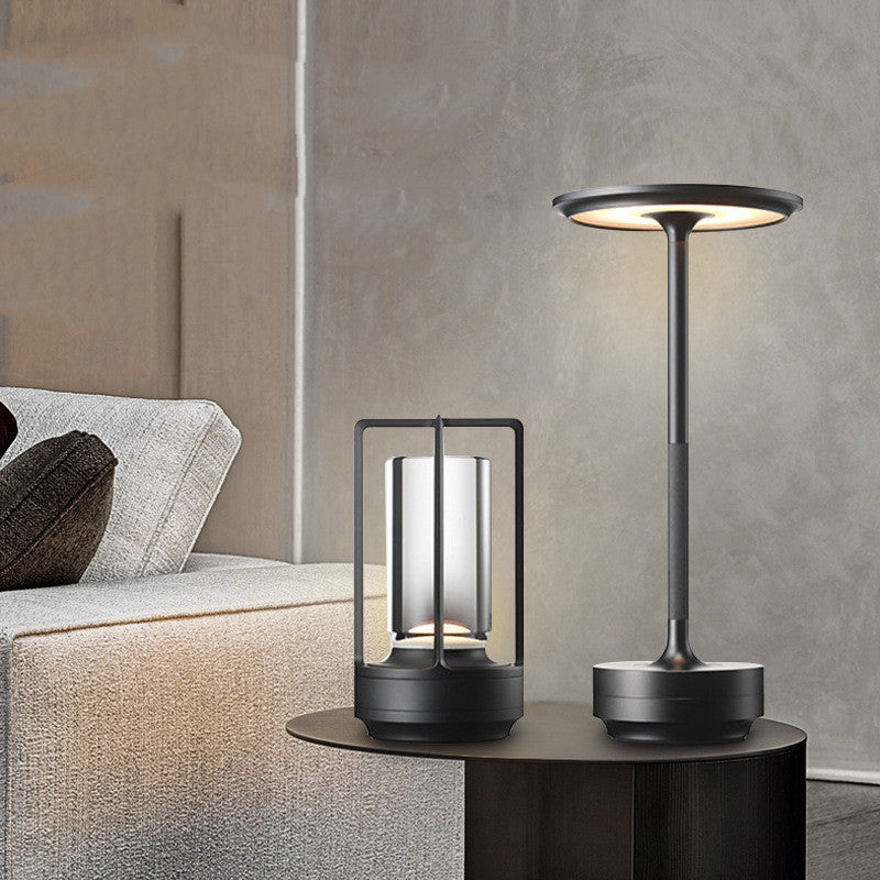 Outdoor Mushroom Table Lamp Industrial Wind Light