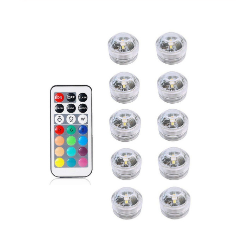 Remote control diving light 3CM diamond twist full LED light