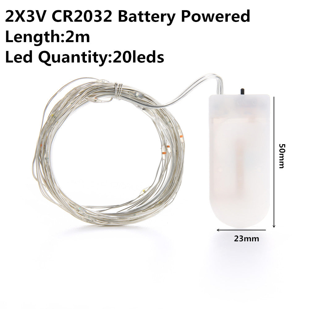 Christmas Light Led Outdoor Battery USB Powered 2m 5m10m String Lights