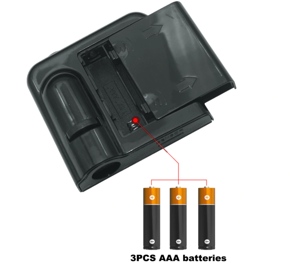 2 pcs Wireless welcome light Battery type no hole no wiring car