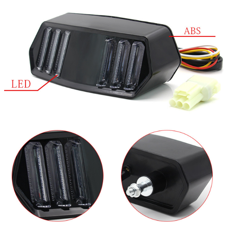 Motorcycle Modified Parts Small Monkey Led Lights