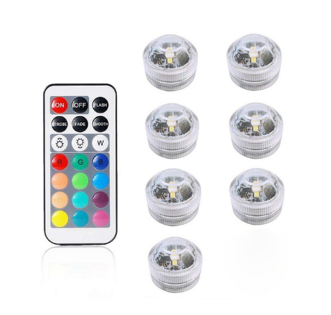 Remote control diving light 3CM diamond twist full LED light