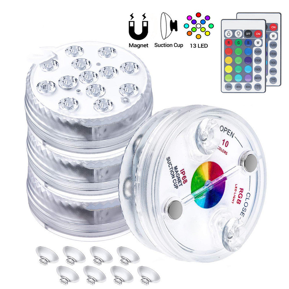 13 Led Submersible Light for Swimming Pool Garden Fountain