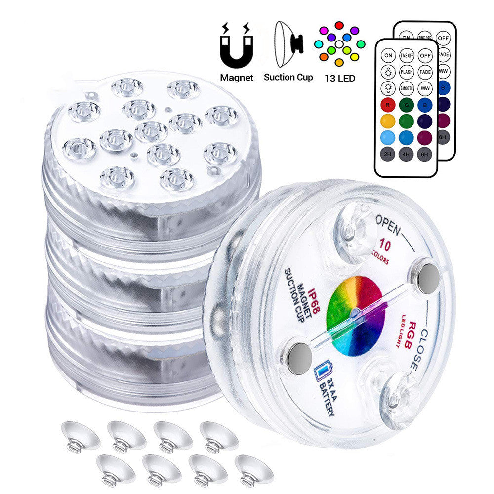 13 Led Submersible Light for Swimming Pool Garden Fountain