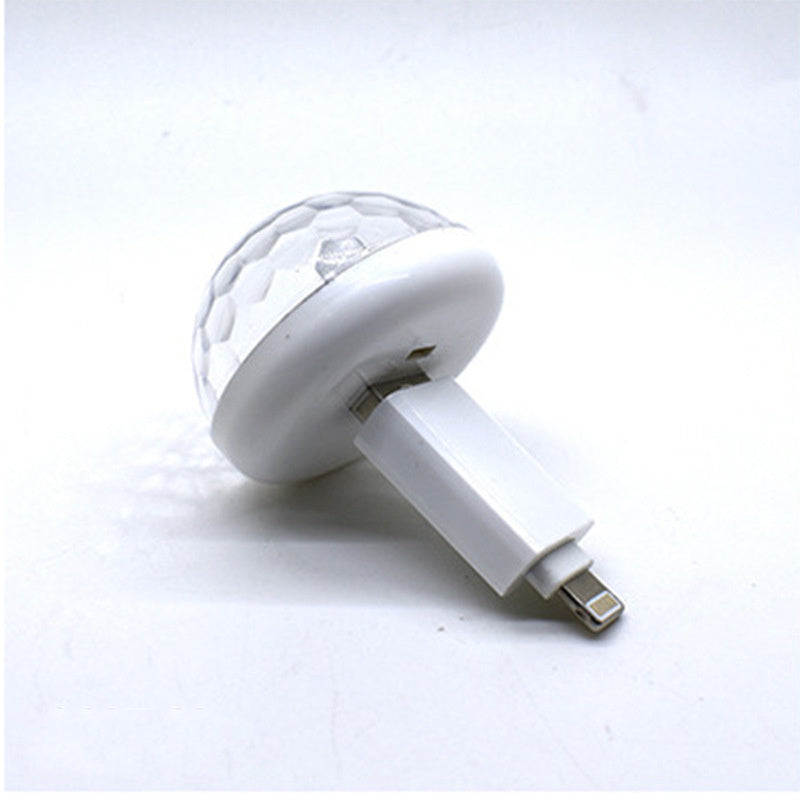 Car Atmosphere Around Colorful Lights