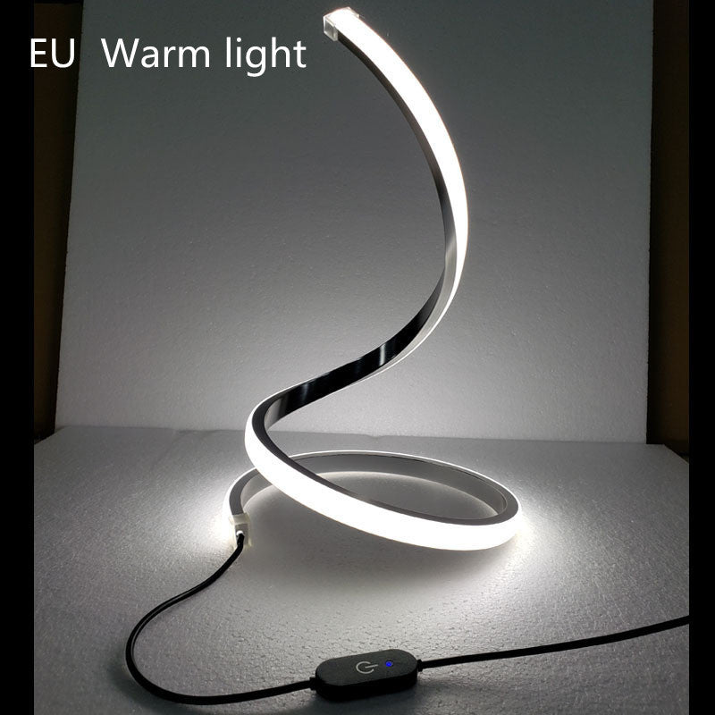 Three-Color Table Lamp Bedroom Study Model Room Night Lamp Table Lamp