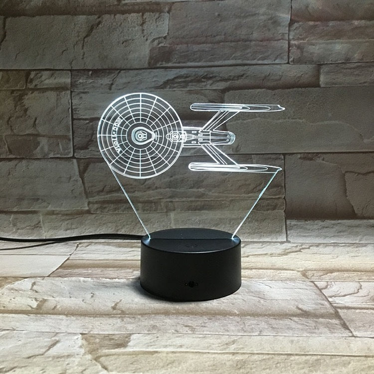 Star Trek 3D Night Light Colorful Smart Light