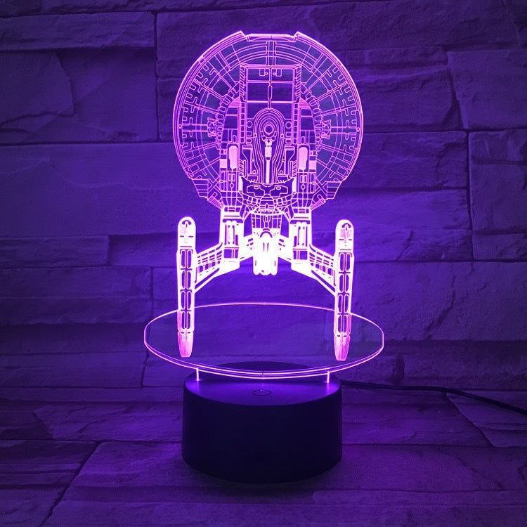Star Trek 3D Night Light Colorful Smart Light