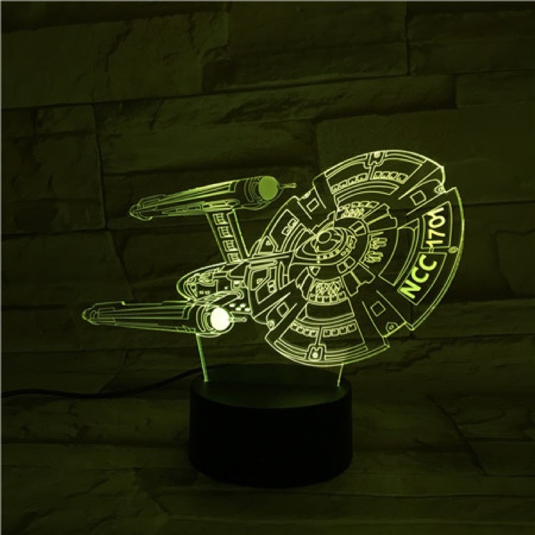Star Trek 3D Night Light Colorful Smart Light