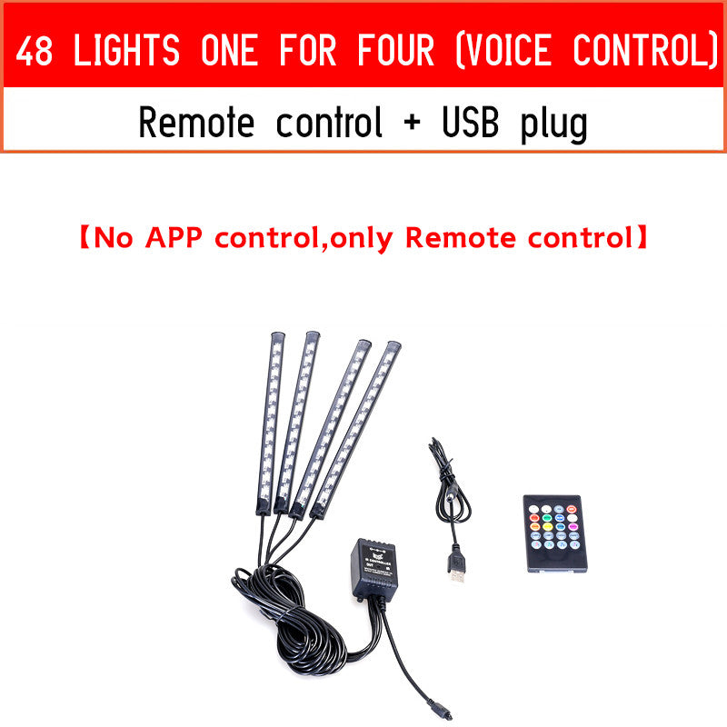 Car LED Lights Decorative Lights USB Atmosphere Lights