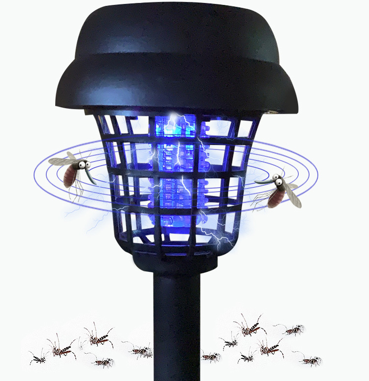 Cross-Border Solar Mosquito Killing Lamp Insecticidal White Light