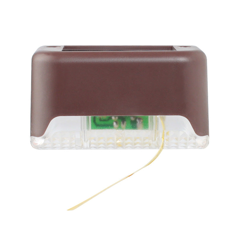 Solar Light 1Led Wall Light Outdoor Garden Wall Light Fence Light