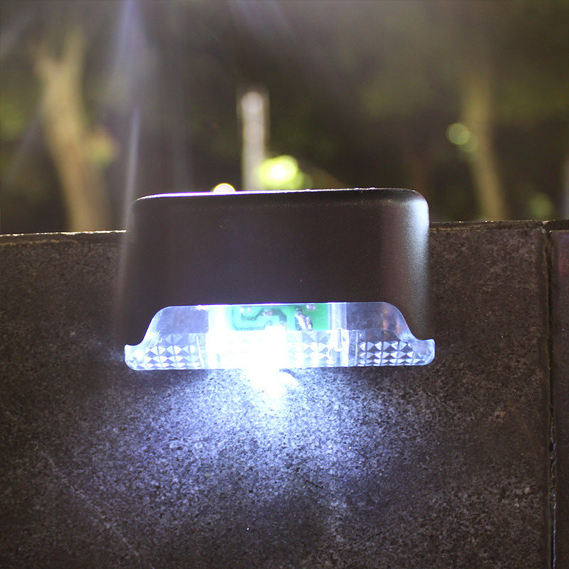 Solar Light 1Led Wall Light Outdoor Garden Wall Light Fence Light