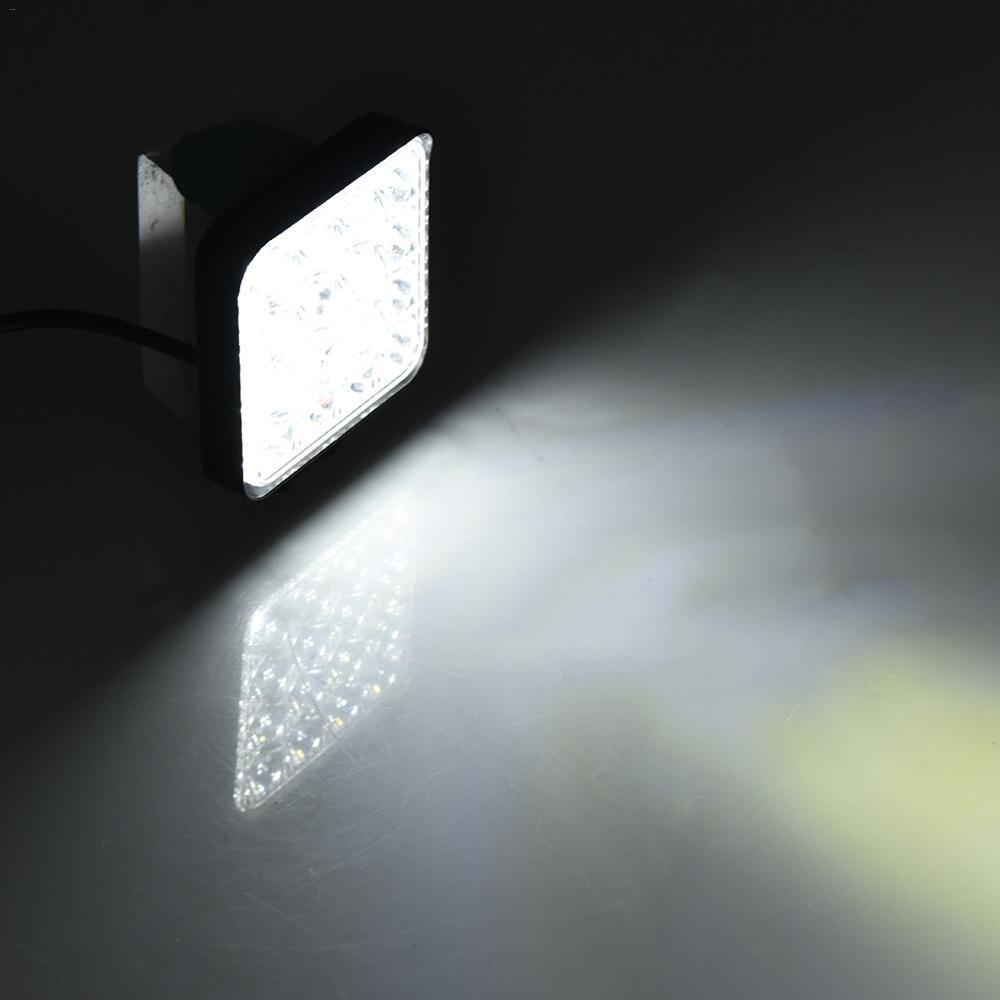 Car Led Work Light 4 Inch 48W Square 16 Lights Auxiliary Lights