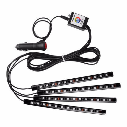 LED Colorful APP Control Voice Control Atmosphere Light In Car
