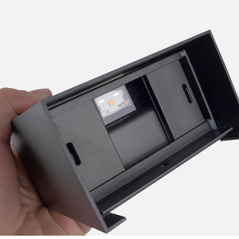 New Led Outdoor Rainproof Wall Lamp Dimmable Angle Square