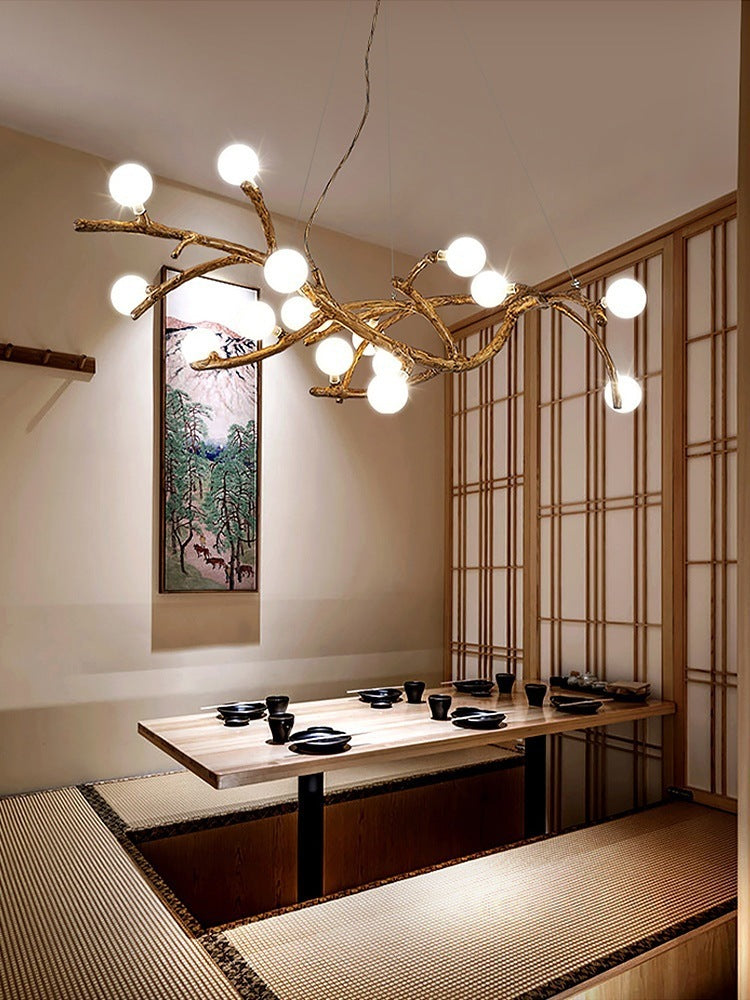 Restaurant Chandelier Decorative Tree Branch Lights