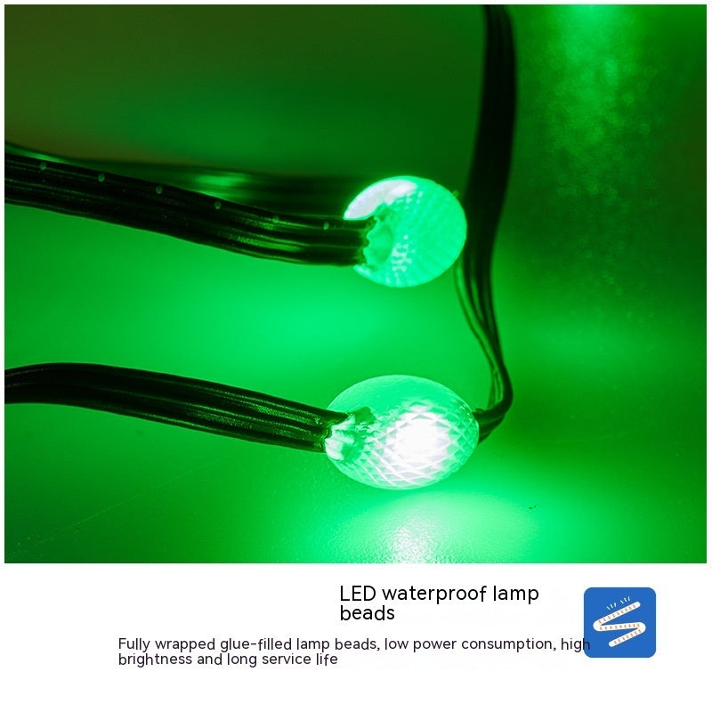 Led Magic Color Rubber-covered Wire Skewers Light