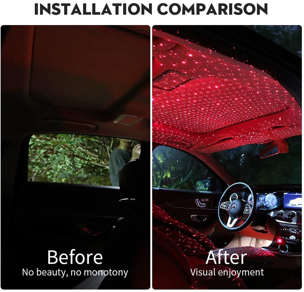 Star Light Projector Party Lights USB LED Light Interior Lighting LED