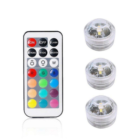 Remote control diving light 3CM diamond twist full LED light