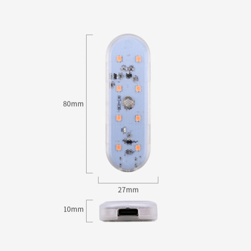 Car Induction USB Charging Atmosphere Lamp