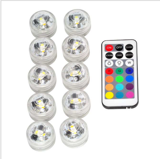Remote control diving light 3CM diamond twist full LED light