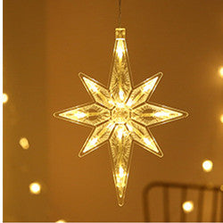 Star String Lights LED Christmas Curtain Lights Indoor Bedroom