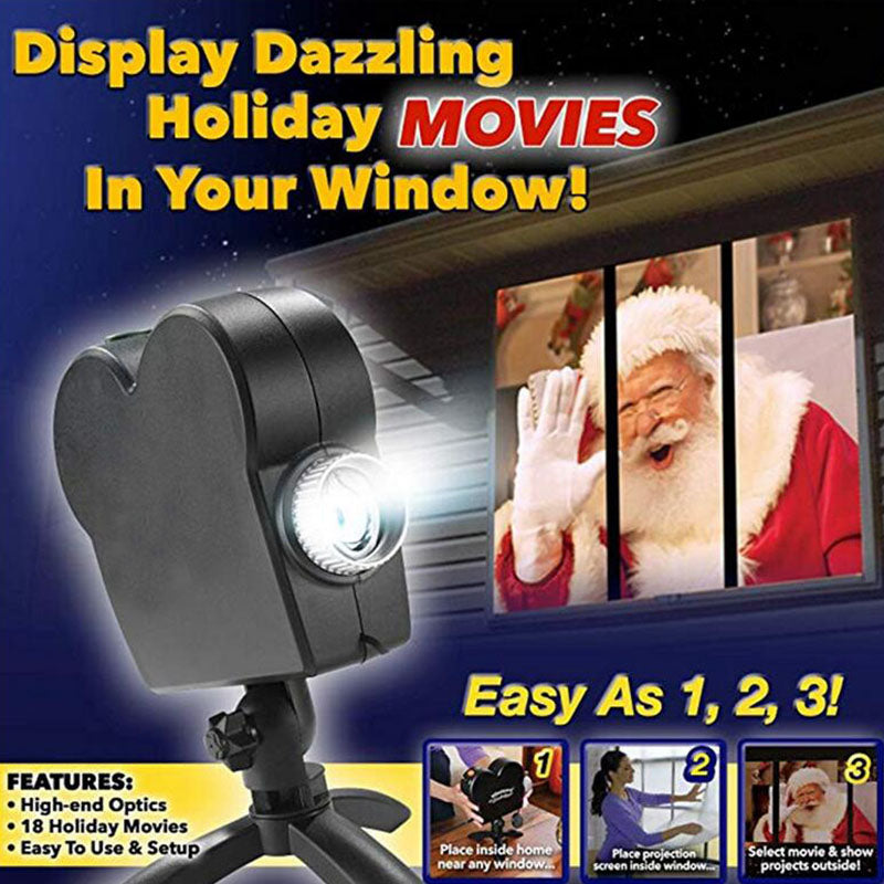 Window LED Lights Display Laser Halloween Home DJ Show Lights
