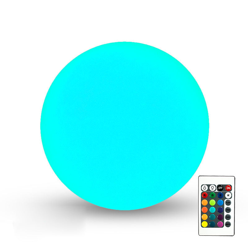 Lawn Lamp Floor Light Bulb Remote Control LED Luminous Ball Lamp