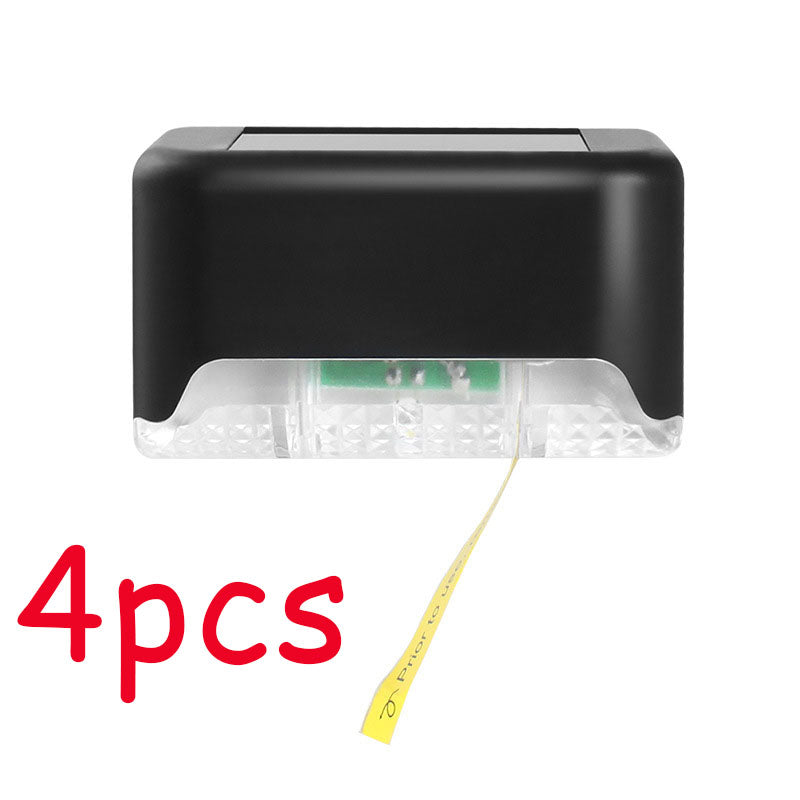 Solar Light 1Led Wall Light Outdoor Garden Wall Light Fence Light