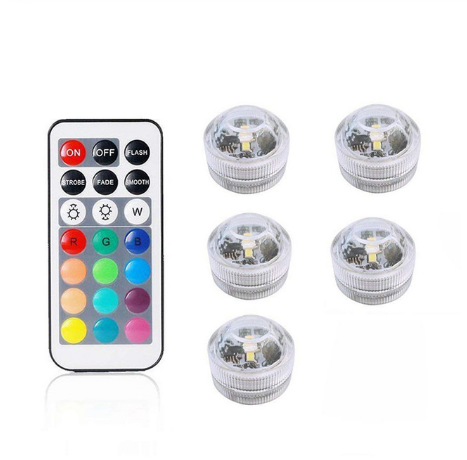 Remote control diving light 3CM diamond twist full LED light