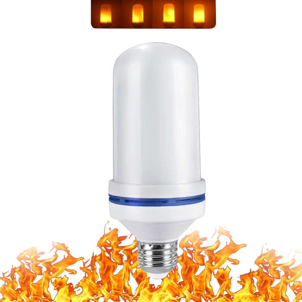 Simulation flame bulb LED flame light beating flame three gear light bar