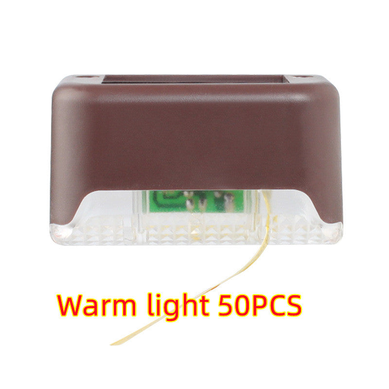 Solar Light 1Led Wall Light Outdoor Garden Wall Light Fence Light