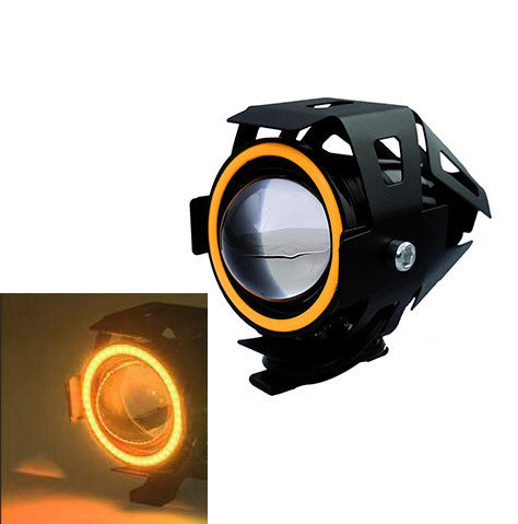 Angel Eyes U7 Motorcycle LED Lights Are Super Bright