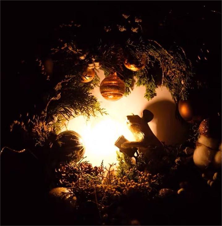Creative Nordic Resin Mouse Table Lamp Desk LED Lights