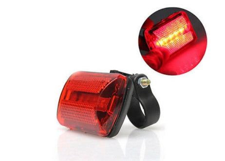 Bicycle Tail Light 5LED 2Laser