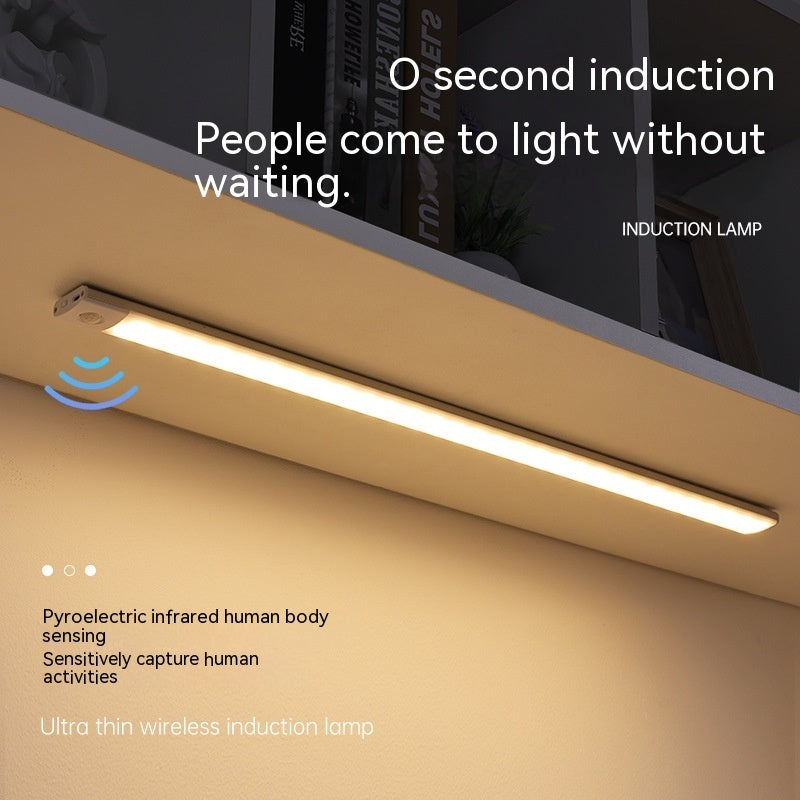 Smart Infrared Sensor Lamp Wireless Magnetic Long Cabinet Light