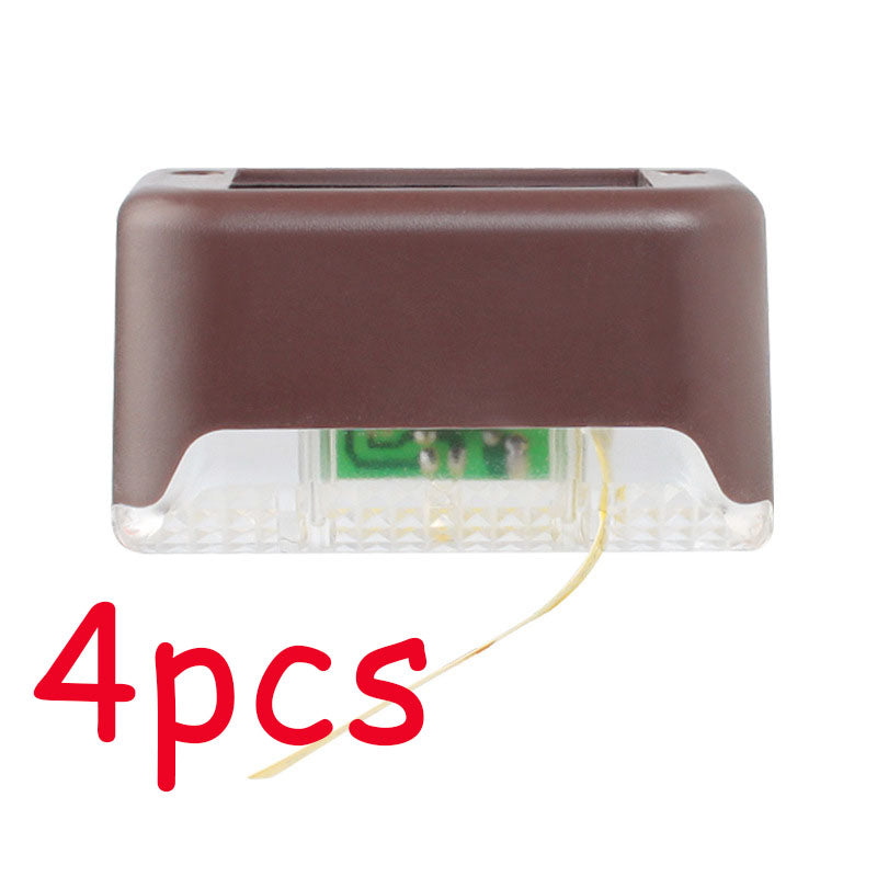 Solar Light 1Led Wall Light Outdoor Garden Wall Light Fence Light