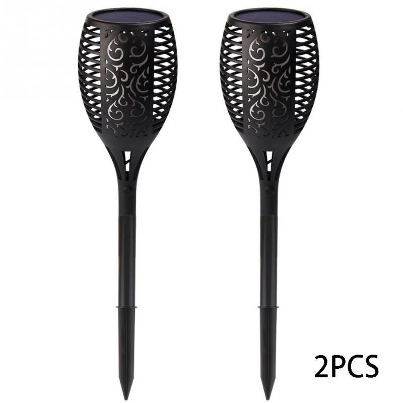 LED Waterproof Solar Torch Light Lamp Outdoor Landscape Decoration