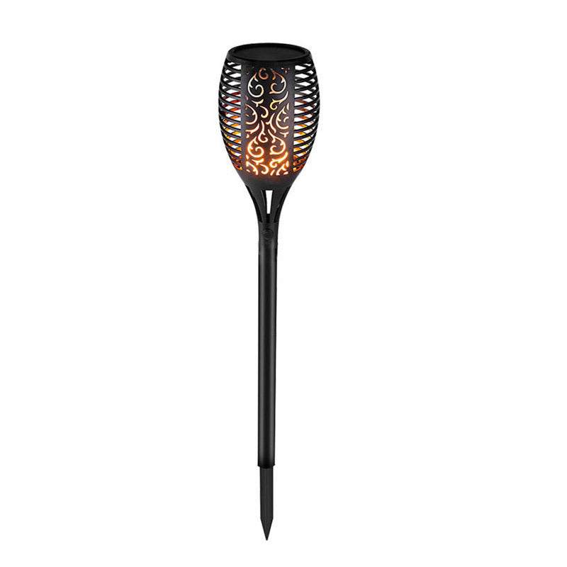 LED Waterproof Solar Torch Light Lamp Outdoor Landscape Decoration