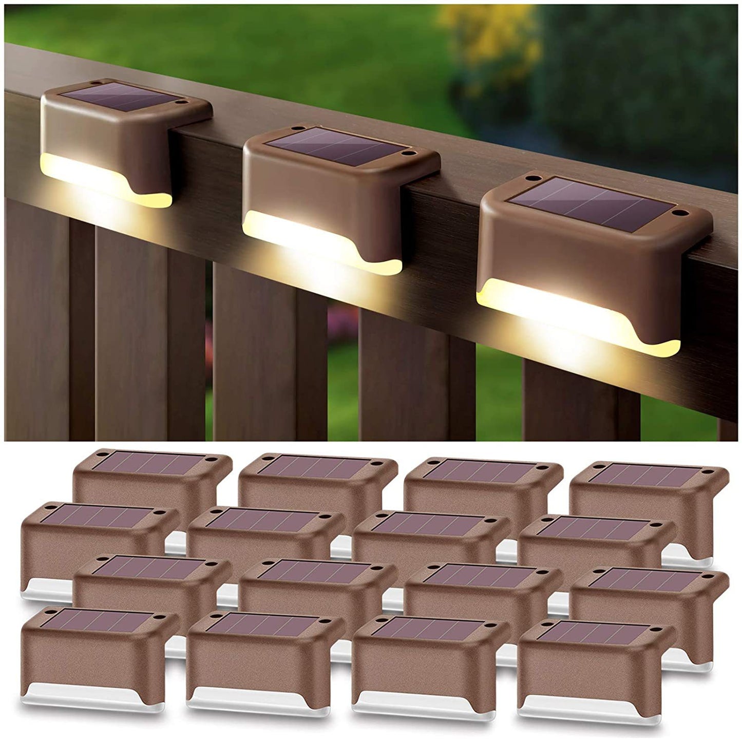 Solar Step Light Outdoor Garden Light Night Light LED Guide Light