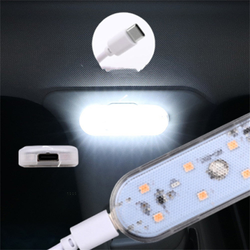Car Induction USB Charging Atmosphere Lamp
