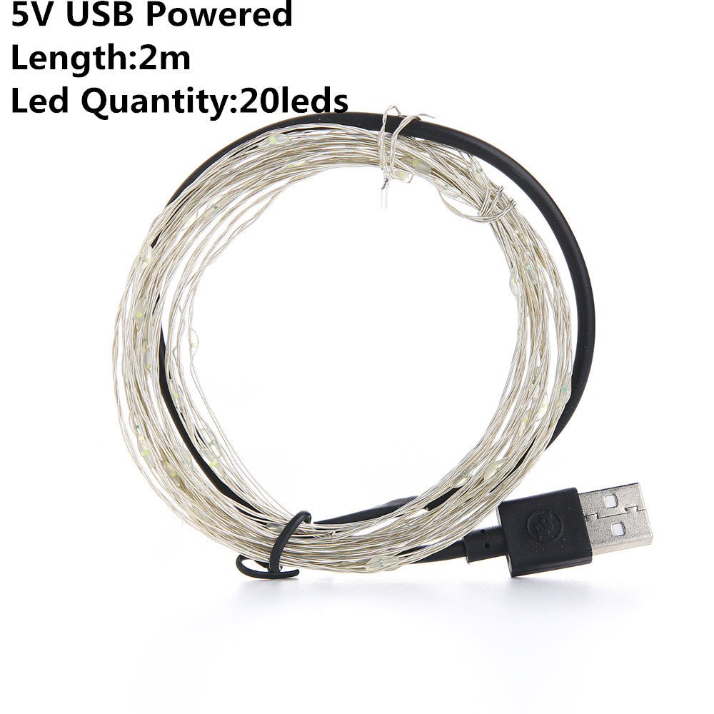 Christmas Light Led Outdoor Battery USB Powered 2m 5m10m String Lights