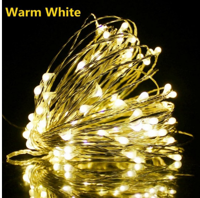 Copper Wire Light Button Battery Box Led Copper Wire Lighting