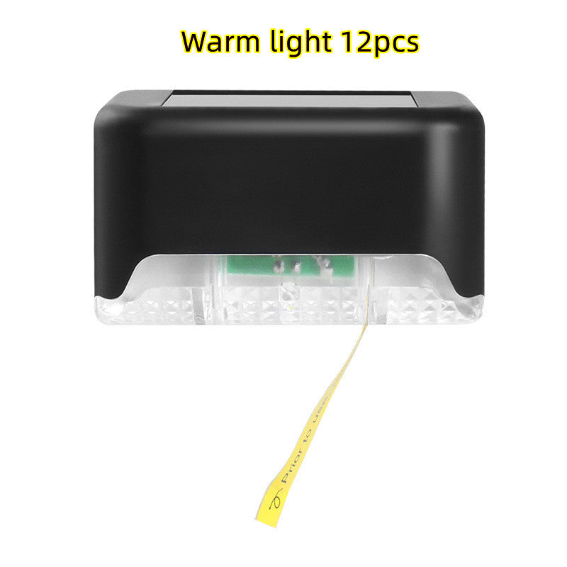 Solar Light 1Led Wall Light Outdoor Garden Wall Light Fence Light