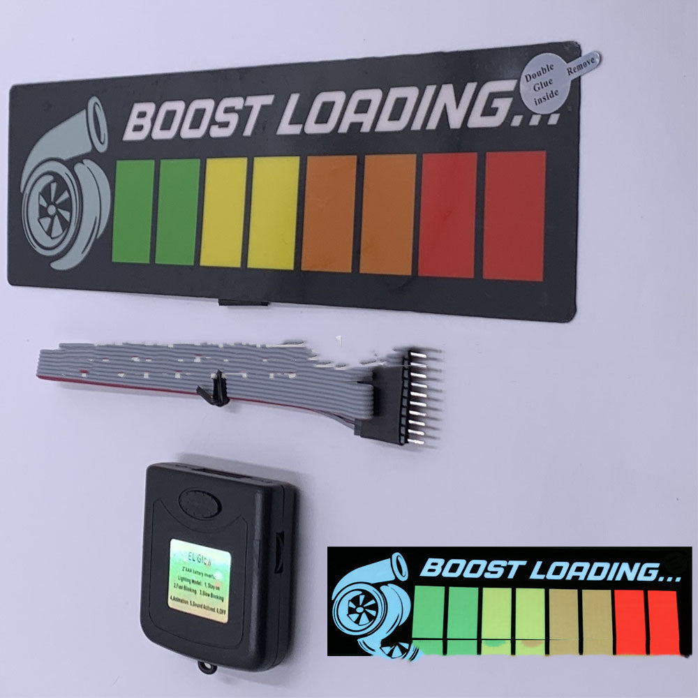 Wanted Car Windshield Glow Panel Electric Marker Lamp LED Decoration