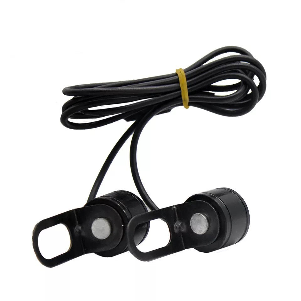 Motorcycle LED Mirror Light Eagle Eye Light Ghost Fire Color Light Retrofit Lights